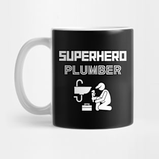 Superhero Plumber Mug